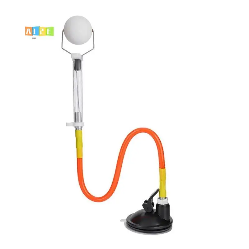 

A12E-Ping Pong Trainer With Suction Base Table Tennis Training Device Rebound Ball Machine With Elastic Rod For Beginners