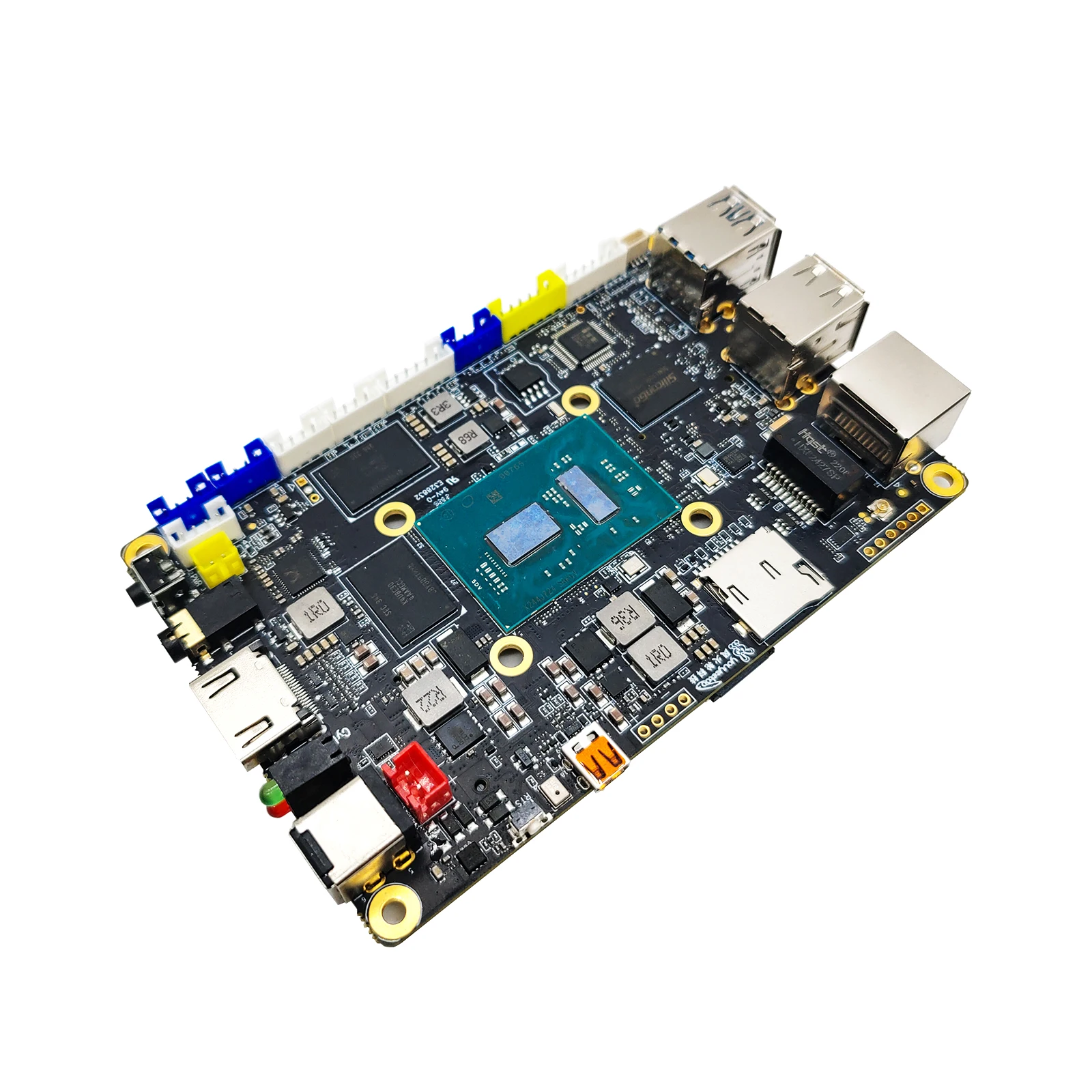 Carte mère bronchSBC 11e génération, Isabel JasperLake N5105 Quad-Core, carte de développement X86, Windows 10, 11, UbunaryNVcloser SSD, M.2 SATA SSD