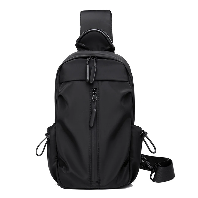 

Male Shoulder Chest Bag for Men Casual Crossbody Bag Men Anti Theft School Summer Outdoor Short Trip Messengers Sling Bag