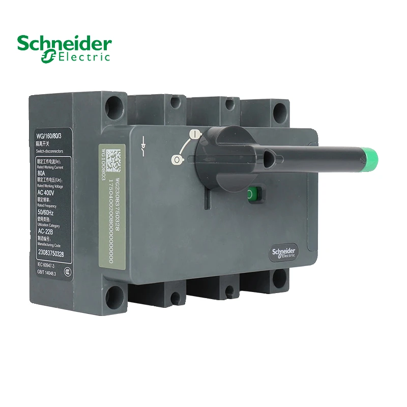 

Schneider WG 3P 40A Load Isolation Switch