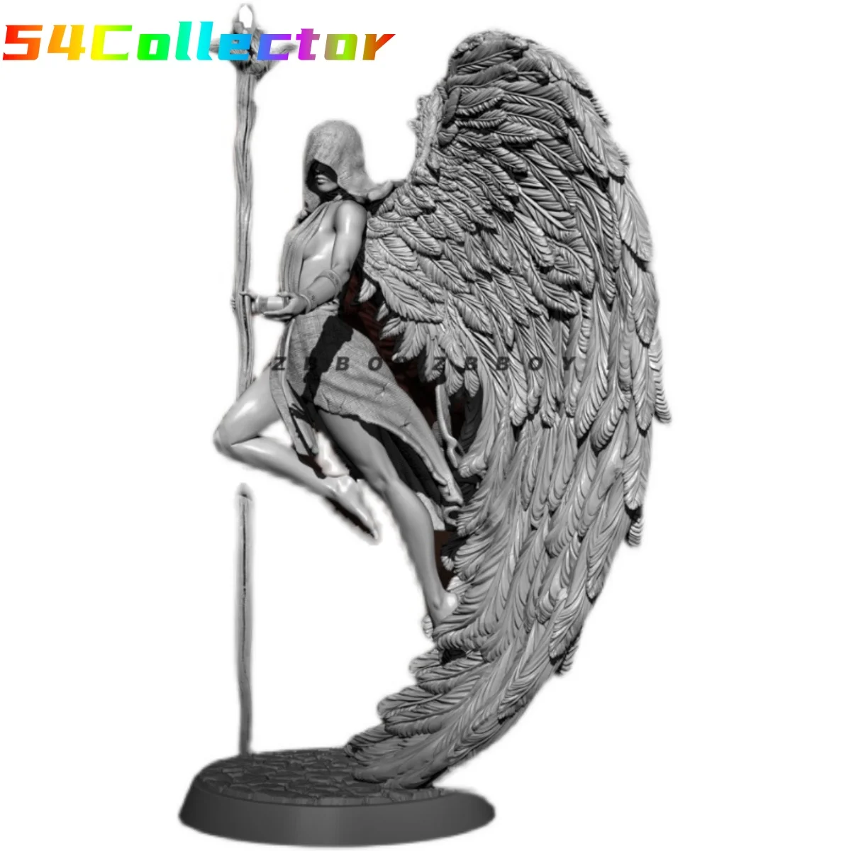 

1/24 GK Redemption Angel toy Resin figure set White film
