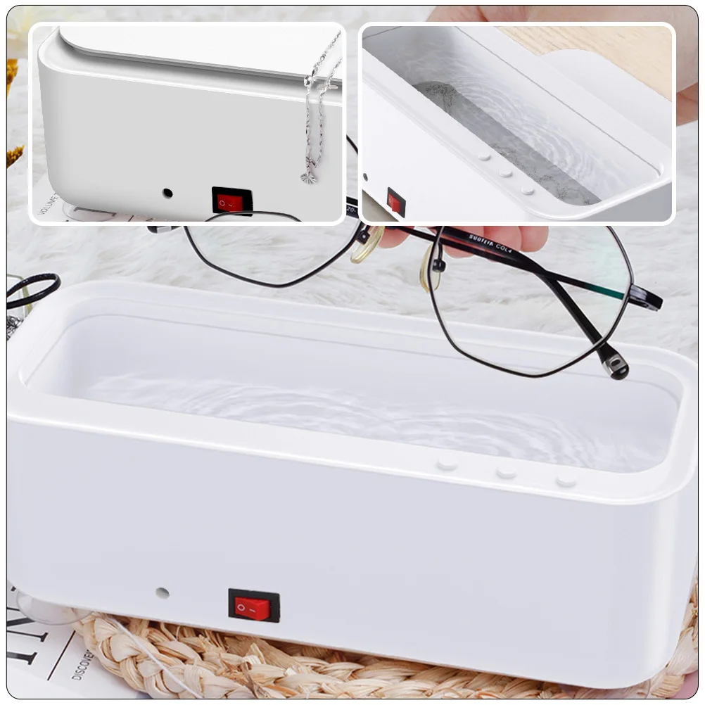 

Ultrasonic Cleaning Machine Washer Cleaner Glasses Retainer Eyeglass Cleaners Tool Detergent