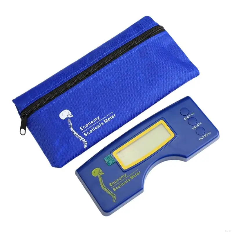 E74E Electronic Scoliometer Detector Scoliosis Meter Human Spine Measuring Tool