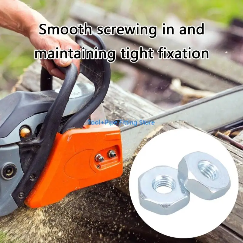 F92B Pack of 5 Chainsaw Sprocket Bar for MS171 MS180 MS181 MS192T MS200 Smooth Threading and Reliable Tightening