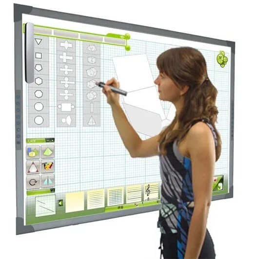 

portable electronic ultrasonic interactive board with 2 x IR pens for education solution equipment