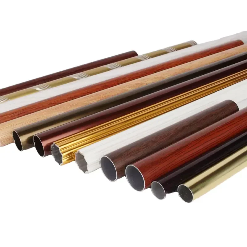for Wood Grain Aluminum Extrusion Profile Powder Coating Roman