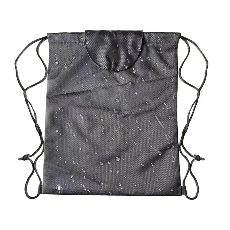 

Helmet Storage Bag Helmet Carrying Bag With Drawstring Waterproof Basketball Organizer Safety Hard Hat Backpack For Travel