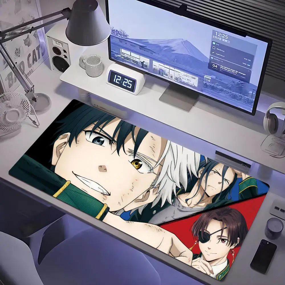 wind breaker Mouse Pad Tablet mouse Pad Laptop xl desktop mate, cute HD Rainbow Gaming keyboard pad, Player, 90x40