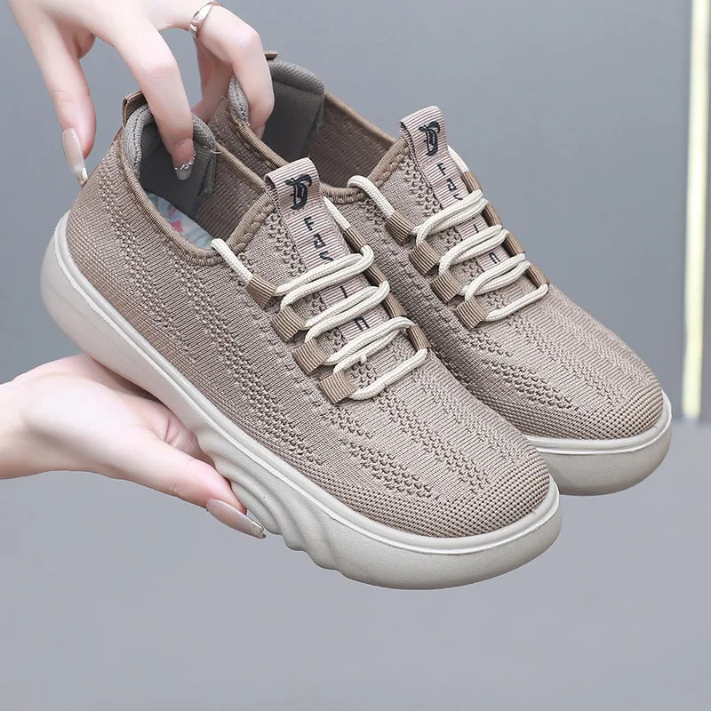 

Women's Summer Mesh Sneakers Lightweight Breathable Casual Shoes Soft Sole Wide Fit Comfortable Anti-Odor Walking Shoes for Wome