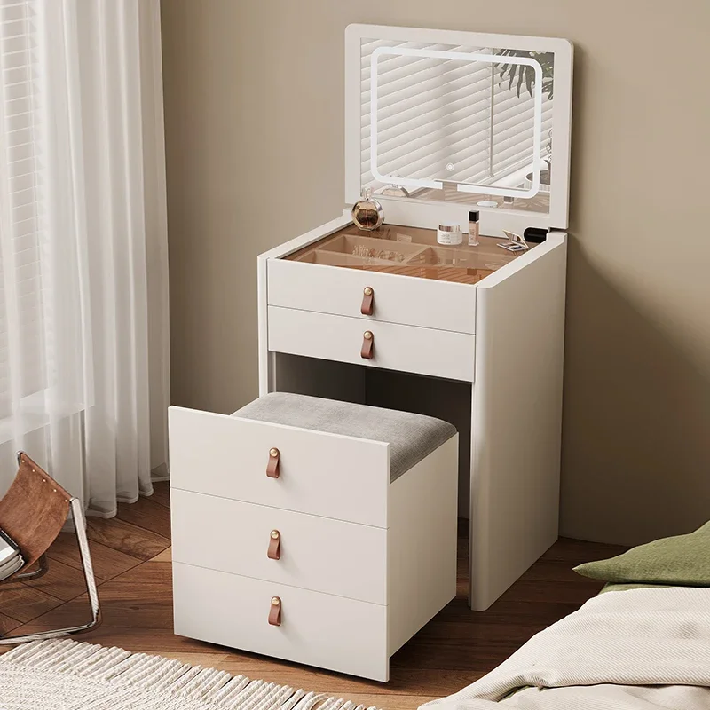 

Sideboards Nightstand Dressers Makeup Storage Mirror Hotel Wood Chair Dressing Table Drawers Tavolo Da Trucco Bedrooms Furniture