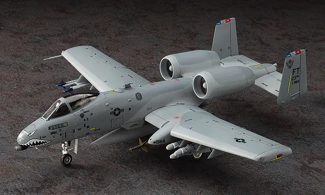 Hasegawa 01573 Static Assembly Model Toy 1/72 Scale For American A-10C Thunderbolt II Attack Aircraft Model Kit