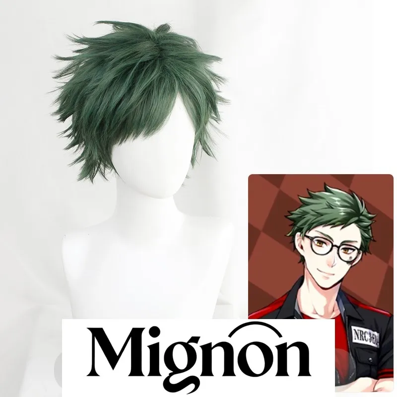 

Парик для косплея Twisted Wonderland Алиса в стране чудес Trey Clover