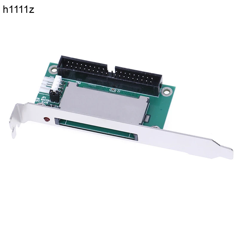 Add On Cards 39/40-Pin CF Compact Flash Card to 3.5" IDE Converter Adapter Riser PCI Bracket Back Panel CF to IDE Expansion Card