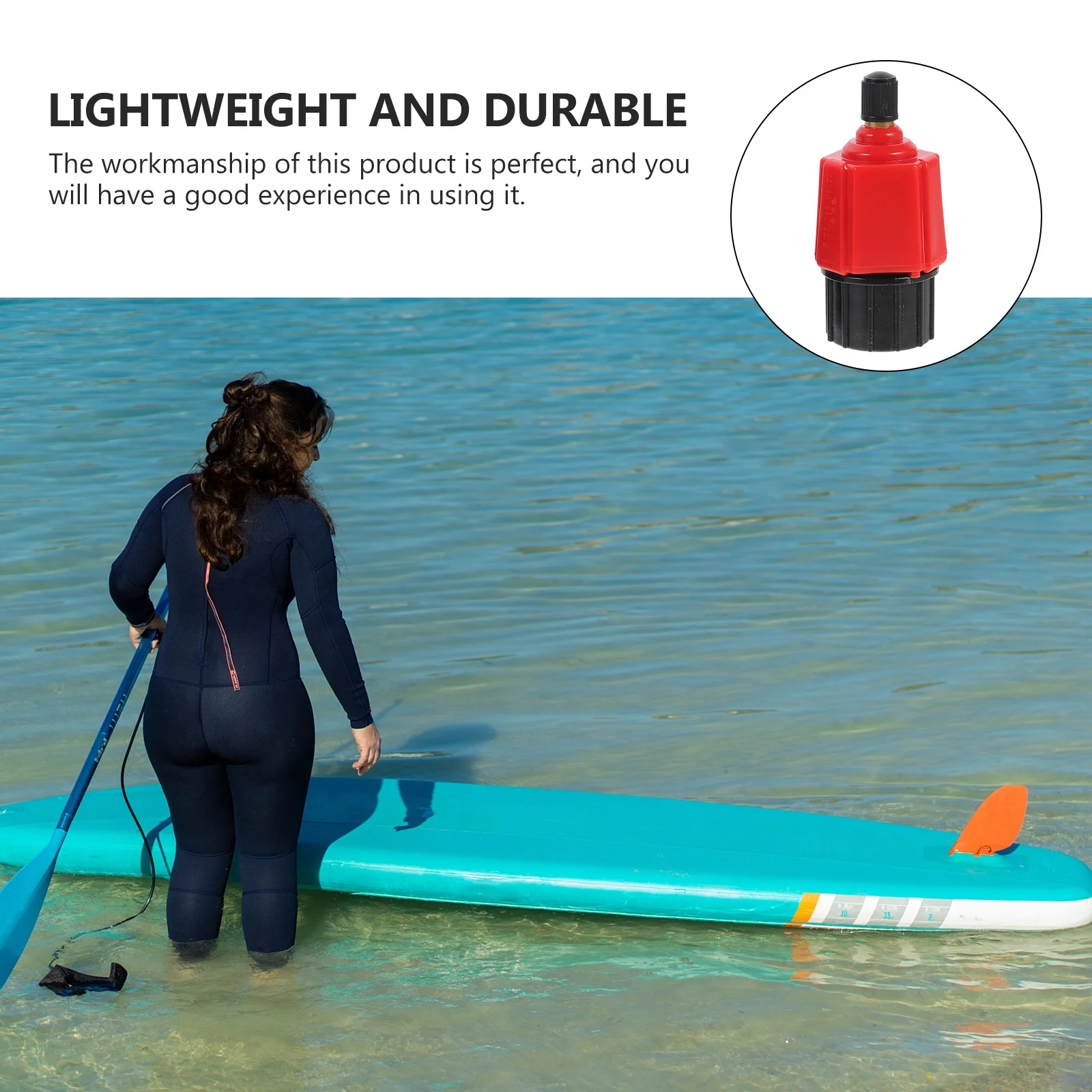 

5Pcs Portable Air Valve Adapters Leak Proof Kayak Inflatable Boat Pump Connector Hose Adapter Accessories Pump Adapter