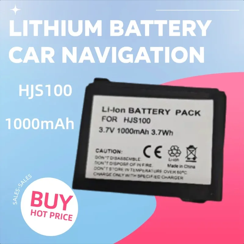 

3.7V 1000mAh for HJS100 Car Navigation C260/GLK300/Lithium Battery