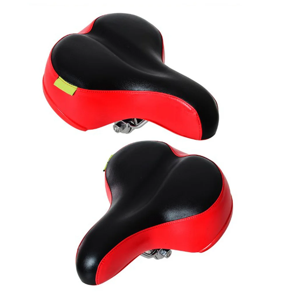 

Comfortable Electric Bike Saddle with Extra Thick Cushioning Dual Spring Support Fits Most Bikes Seat for Exercise and Commuting
