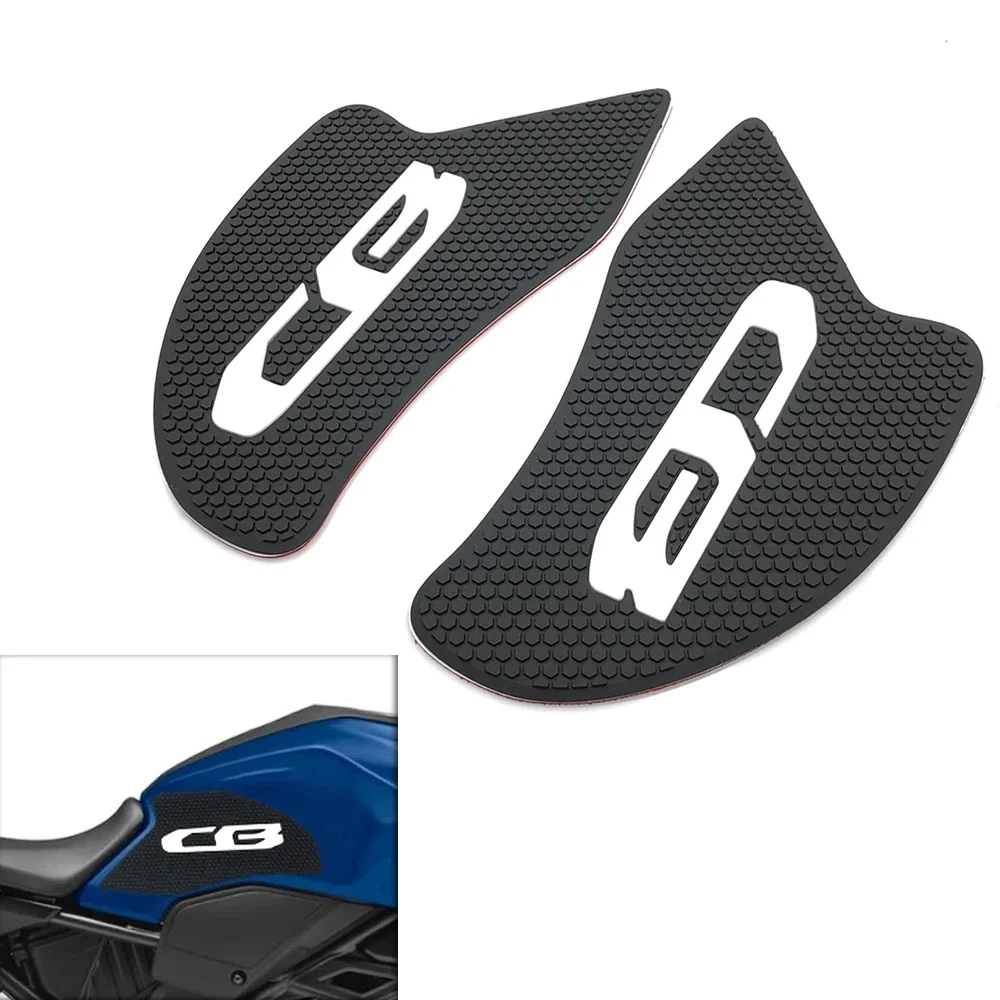 Motorcycle Fuel Tank Pads Sticker Side Gas Knee Grip Protector Traction Decals For Honda CB300R CB650R CB300 R CB650 R 2018-2020