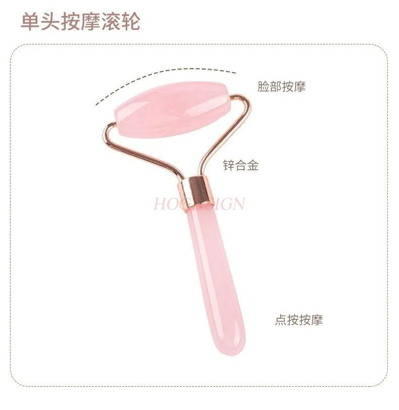 Gua sha Resin Wax Powder Crystal Roller Massager Set Facial Roller Massager Facial Beauty Shave Double Head Massager Gua sha