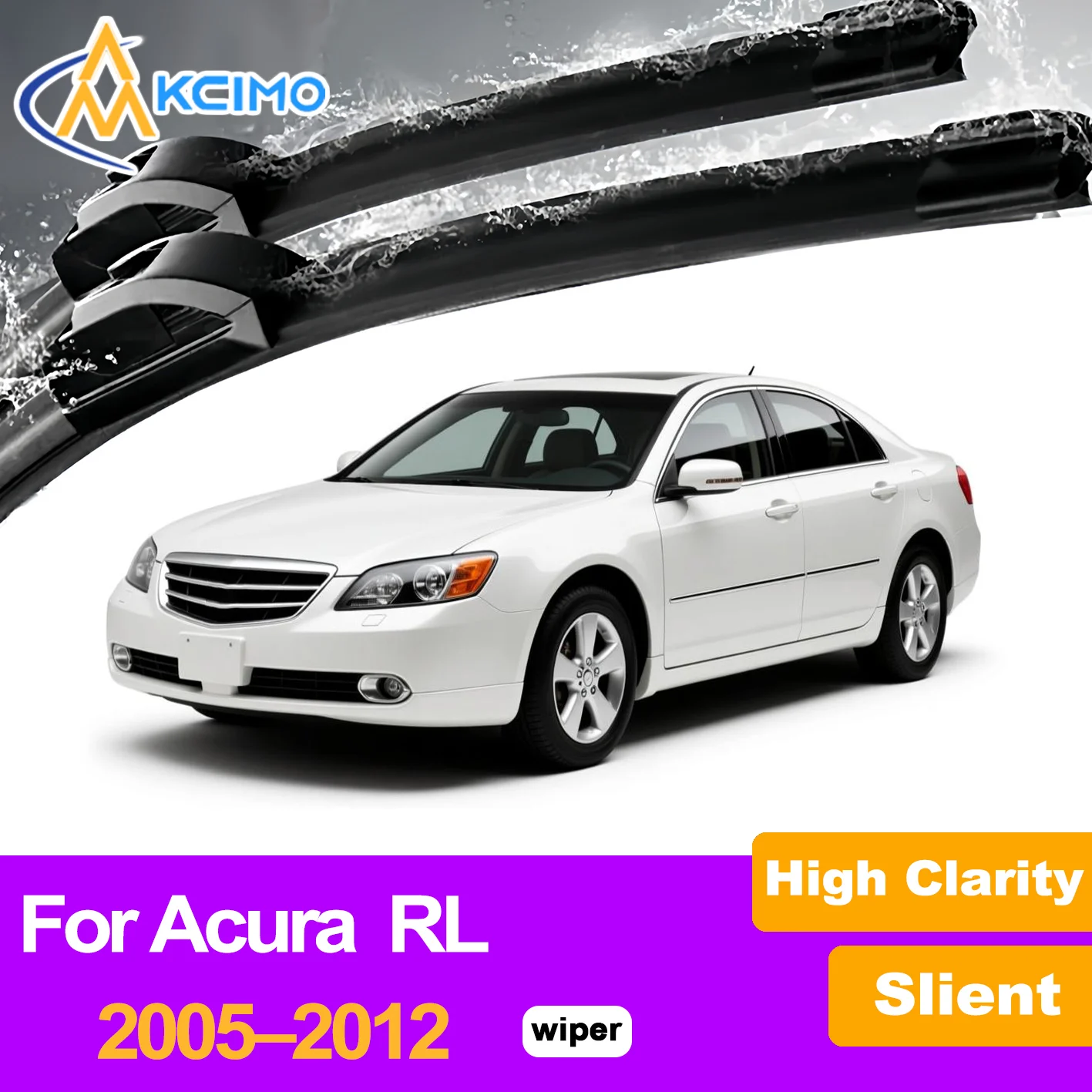 

2Pcs Front Windshield Wiper Blades For Acura RL 2005-2012 Windscreen Window Car Accessories
