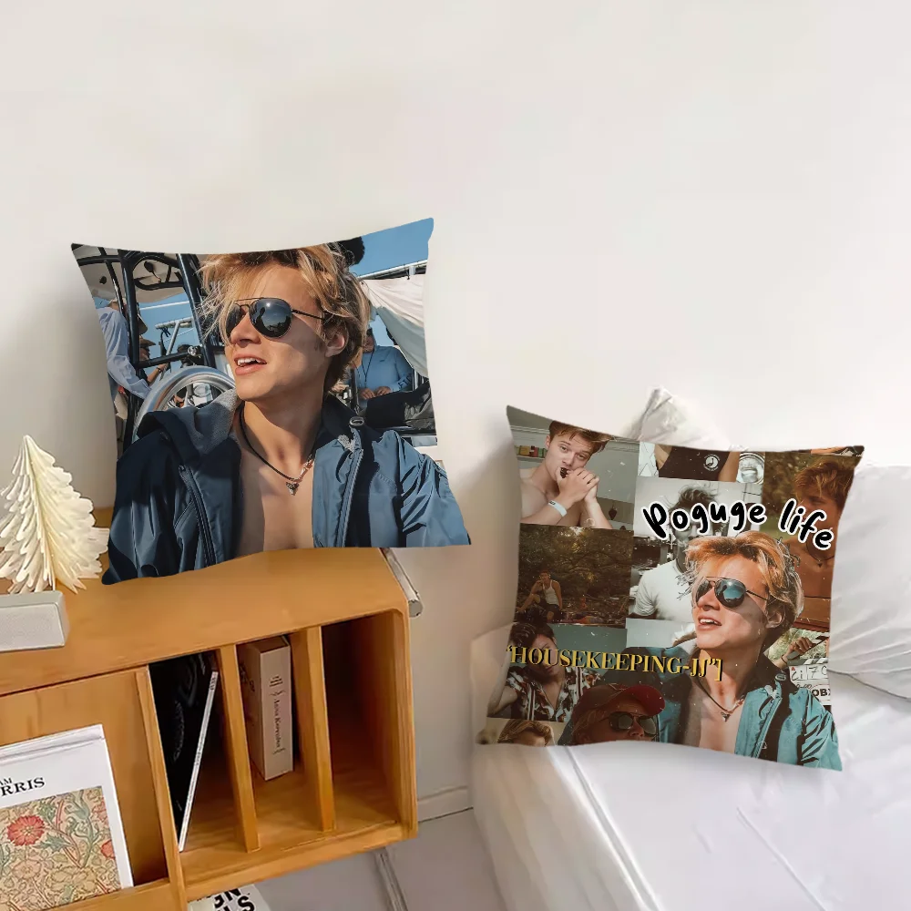 R-Rudy Pankow JJ M-Maybank Pillow Case Sofa Living Room Headboard Bedroom Backrest Cushion Square Cushion Nap Time