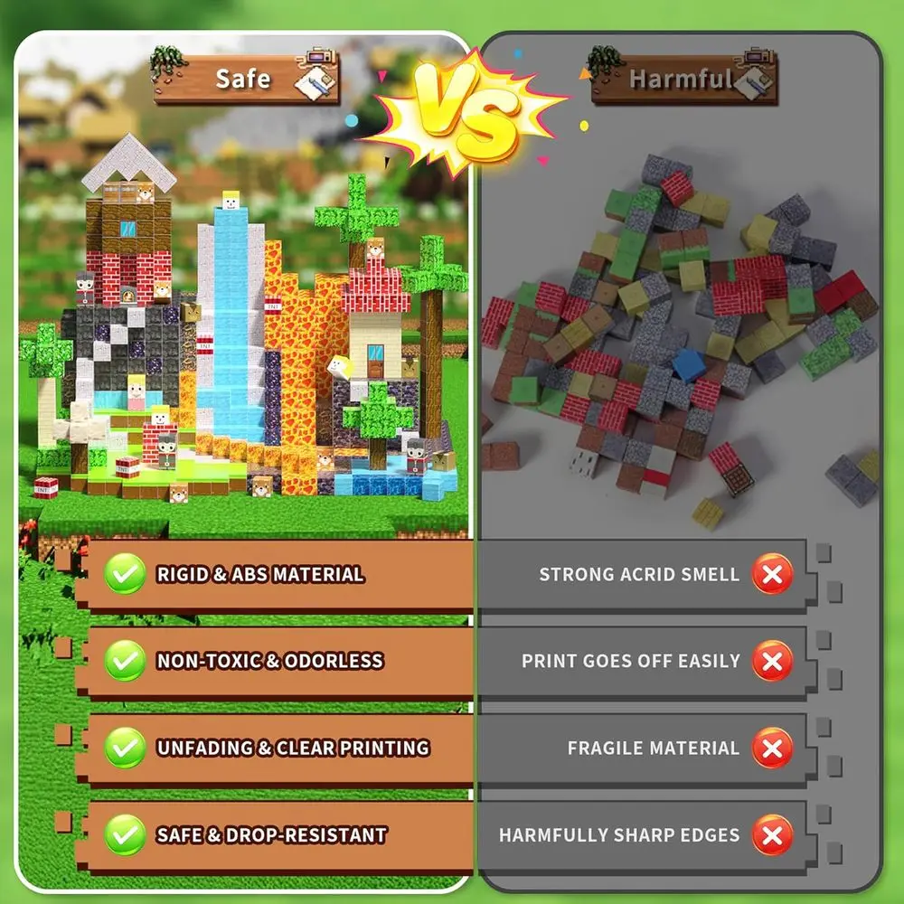 300-teiliges mehrfarbiges 3D-Baustein-Set, pädagogisches STEM-Konstruktionsspielzeug