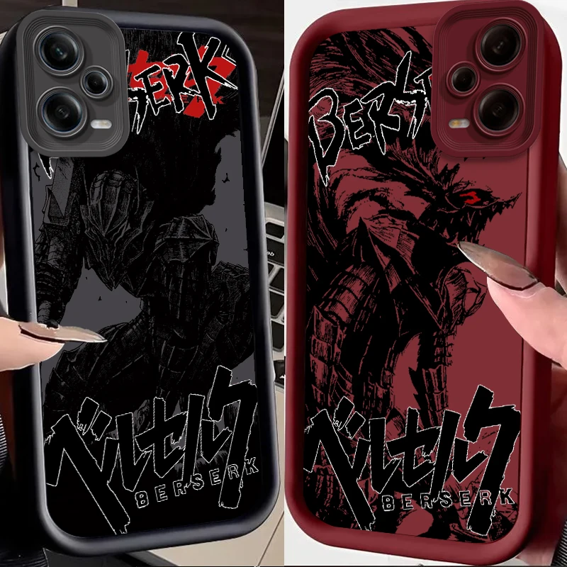

Anime Berserk Art Comics Eye Ladder For Xiaomi Redmi Note 13 12 12C 11 11S 10 10C 10A 9C 9A Pro 5G Back Phone Case