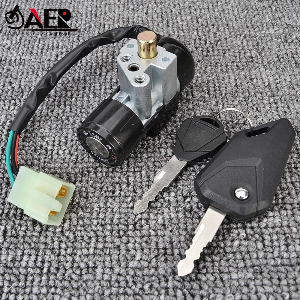 Ignition Switch Kit Assembly Fuel Gas Cap Tank Cover Seat Lock Key for Honda GROM MSX125SF GROM125 AC HANDLEBAR 35010-K26-B02