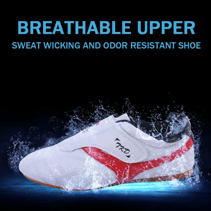 Kid Kungfu Shoes Size 26-45 Breathable Taekwondo Shoes Karate Kung Fu Wrestling Martial Arts Shoes Soft Taichi Shoes