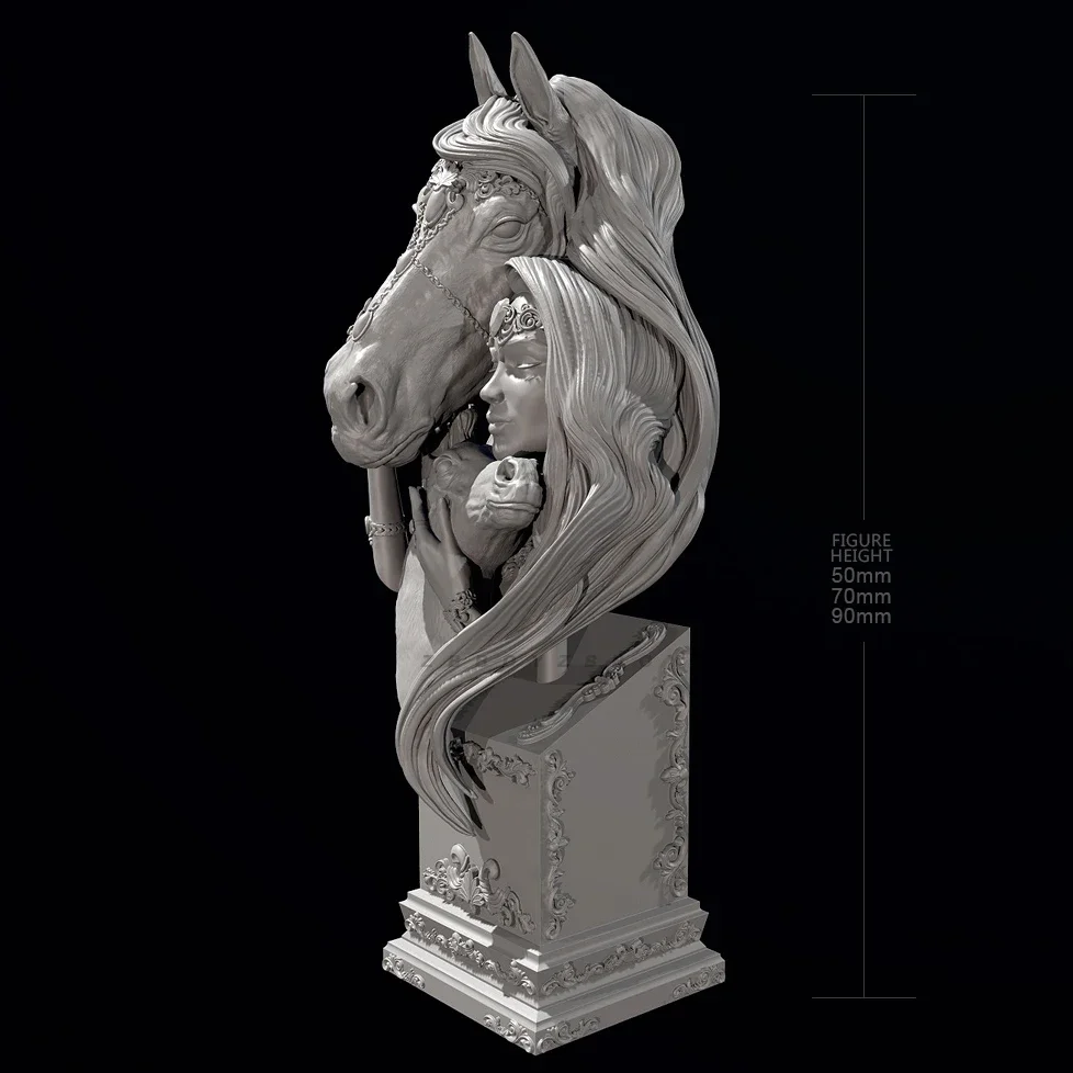 

Общая высота 50мм 70мм 90мм Наборы моделей из смолы бесцветные и самособранные TD-6858/3D