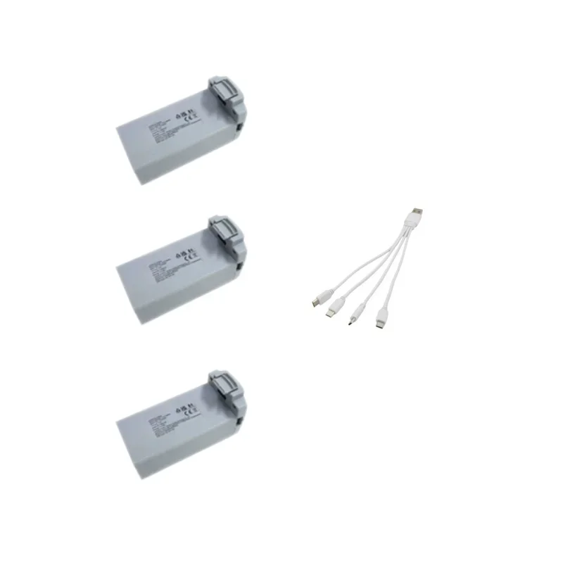 7.4V 1500mAh Battery For X40Pro RC Drone X40 Pro GPS Brushless RC Drone Quadcopter Spare Parts Accessories Propeller USB Line