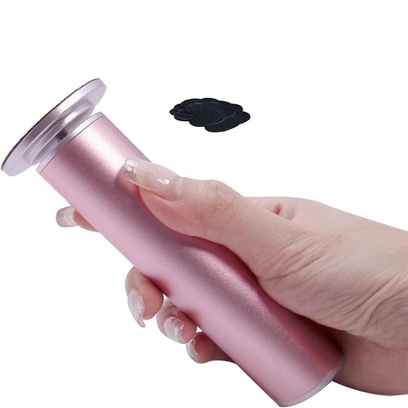 เท้าแคลลัสRemover ProfessionalแคลลัสRemover Forfeet With60pcsกระดาษทรายแผ่นBlacka83x