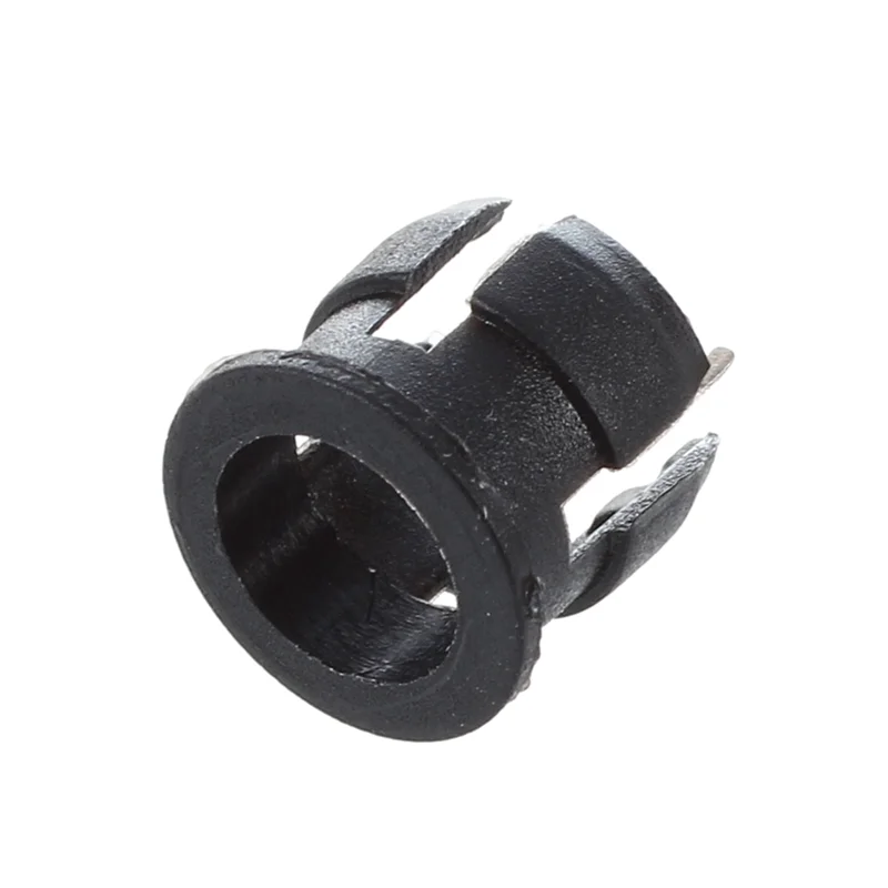 Pannello display con clip per custodia in plastica nera da 200 pezzi da 5 mm