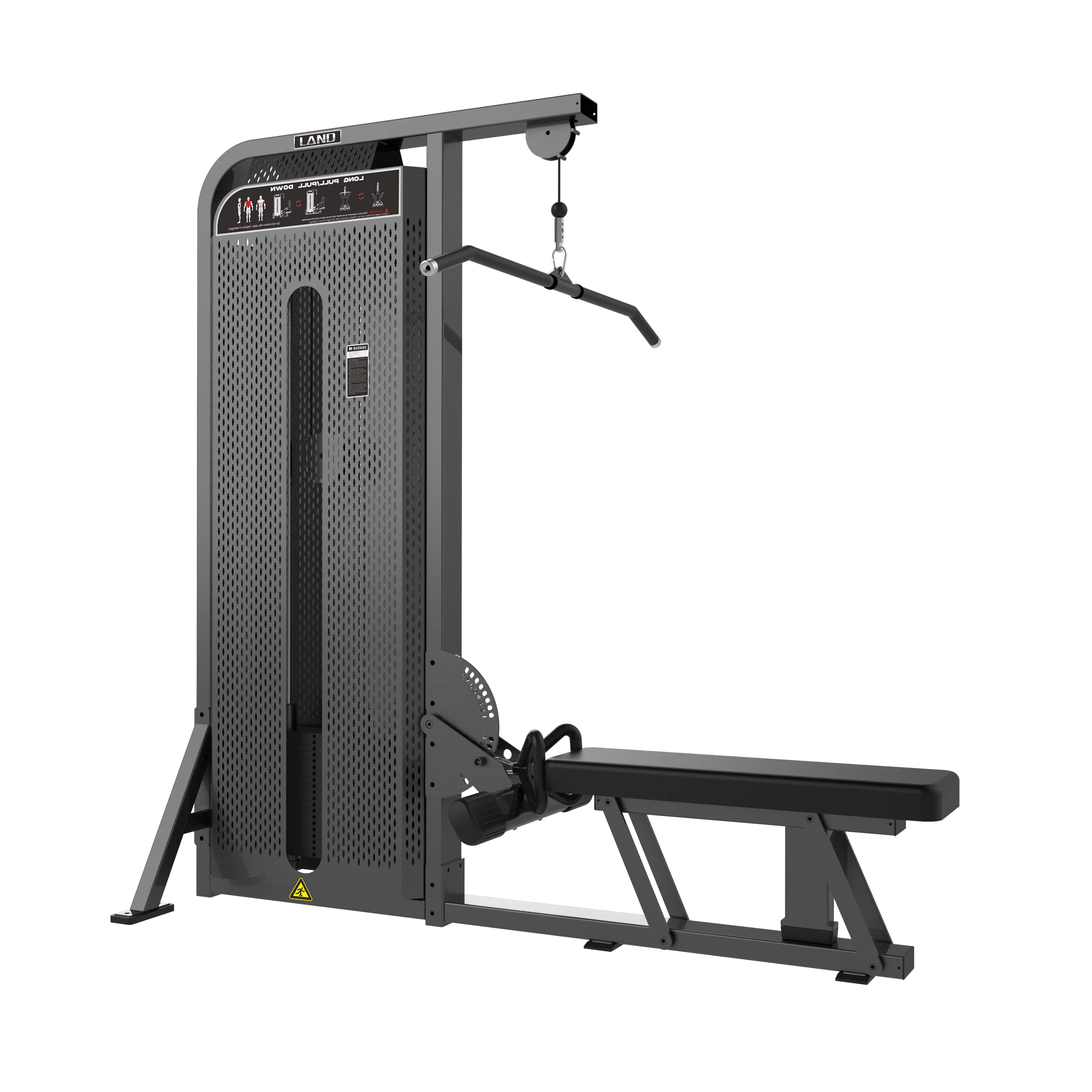 

Factory Wholesale Gym Equipment Multi Gym Exercise Double Function Pull Down Low Row