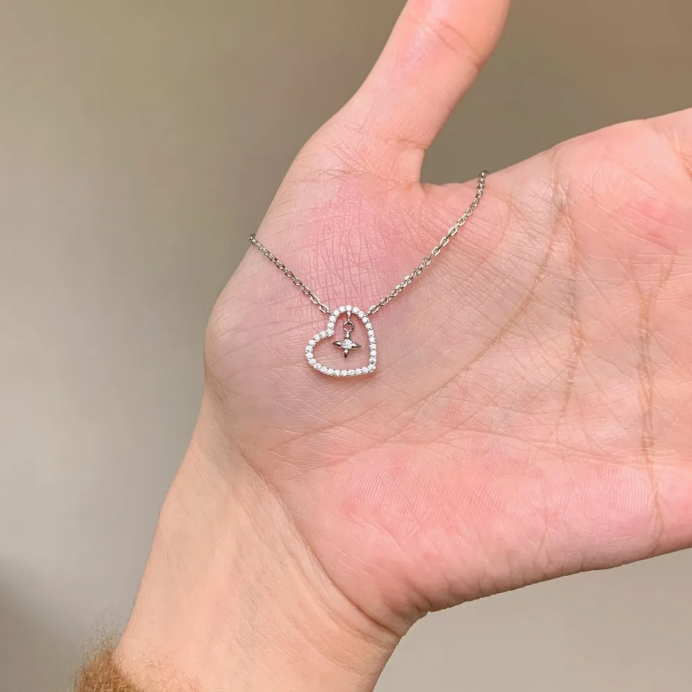 Simple full drill Qiangjin feeling delicate all match choker