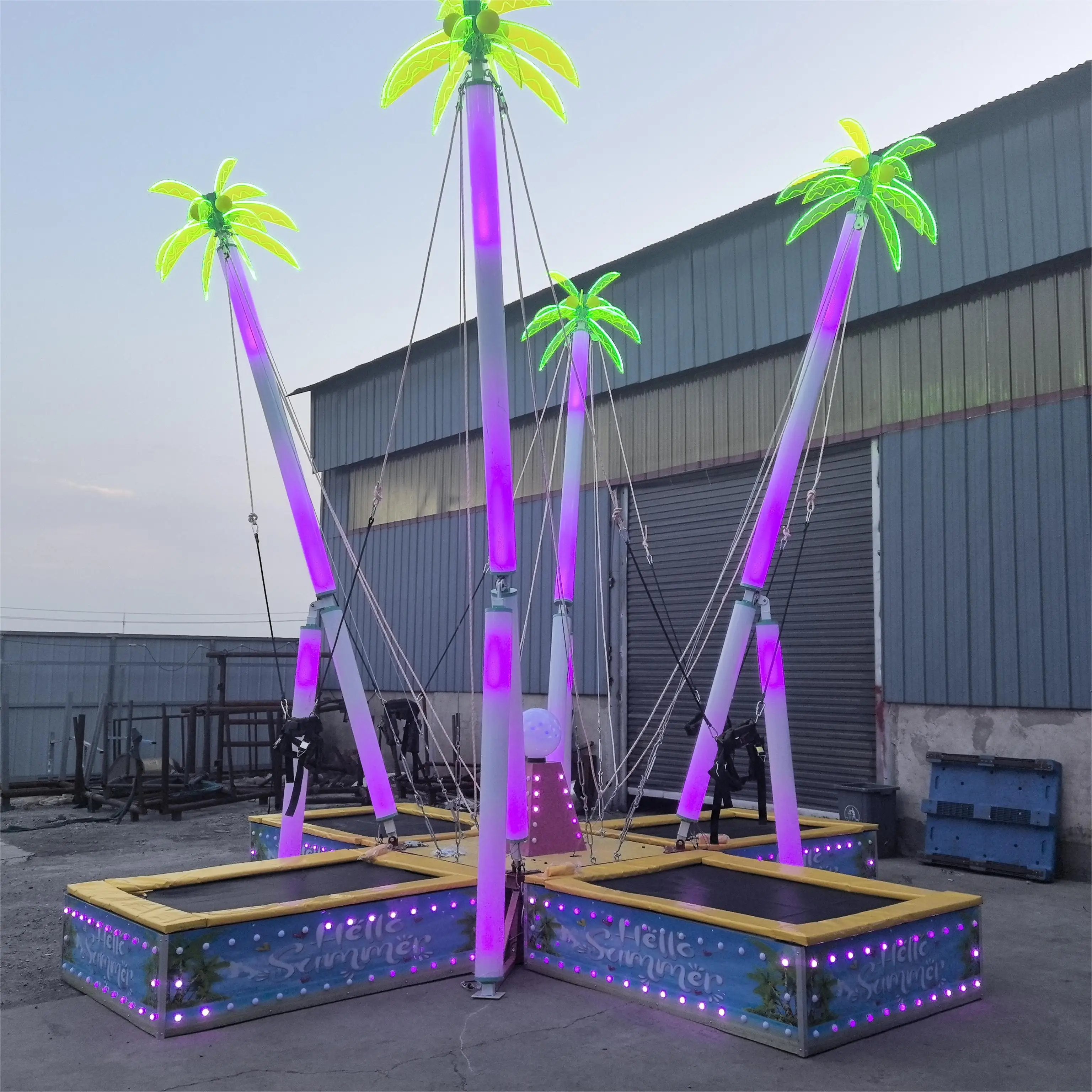 Castillo Hinchable para Parque de Atracciones, Centro Comercial, Parque de Trampolines, Área de Juegos Interior para Niños, en Venta