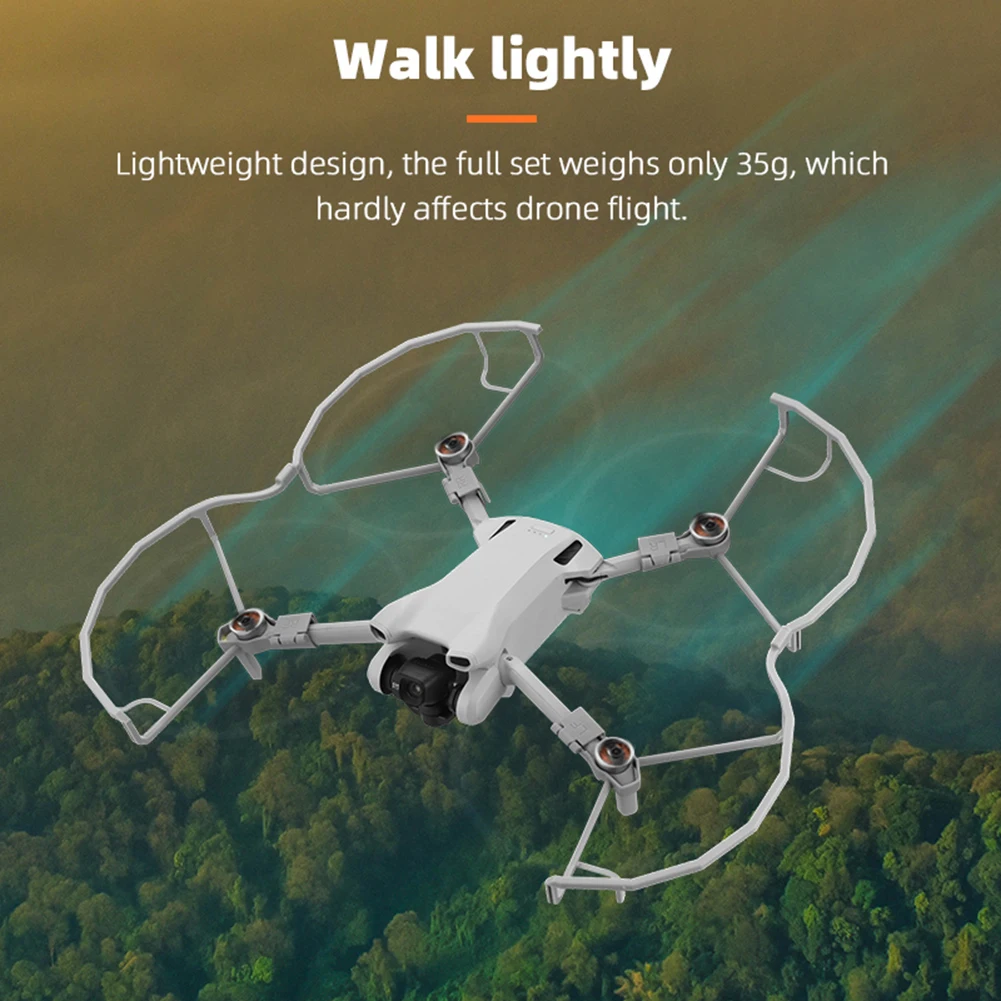 واقي المروحة الخفيف المضاد للتصادم ، واقي شفرات المروحة ، ملحقات الطائرة بدون طيار لـ DJI Mini 3 ، Mini 3 Pro