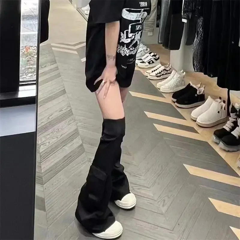 Trendy Pocket Over Knee Boots for Women 2026 Spring Western Style Slimming Boot Versatile Outerwear Shoes New