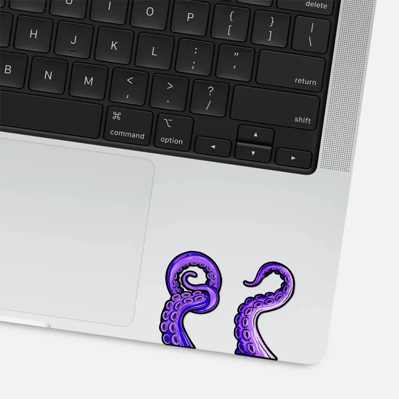 

1Pc 2D Flat Cthulhu Tentacle Vinyl Sticker Waterproof Scratch-Resistant Decal for Motorcycle Helmet Laptop