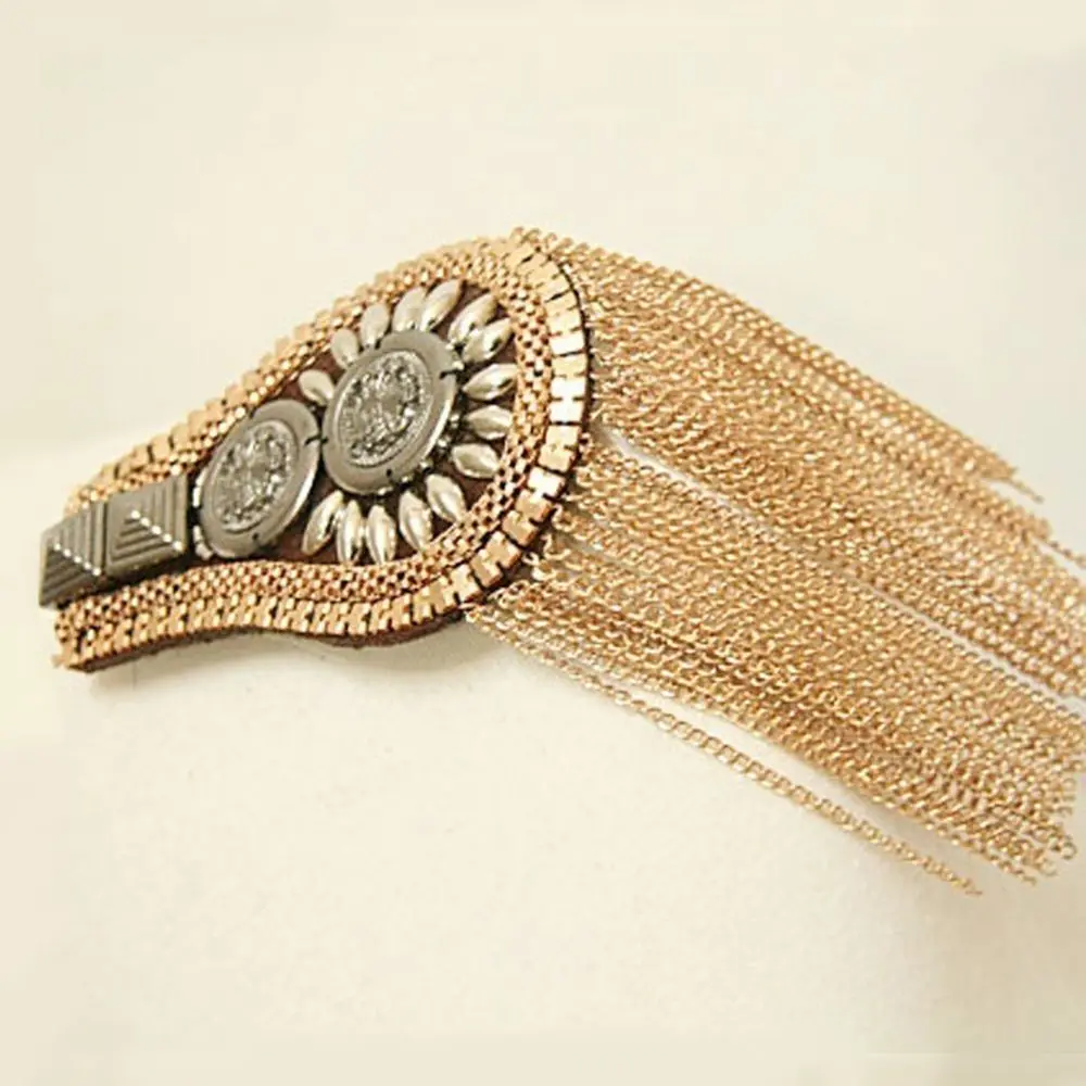 Gifts Spike Tassel Shoulder Board Shoulder Mark Epaulets Brooch Shoulder Flash
