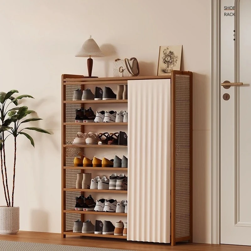 Multiple Floors Shoe Cabinets Dust-proof Household Entrance Hall Shoe Cabinets Organizador De Zapatos Living Room Furniture