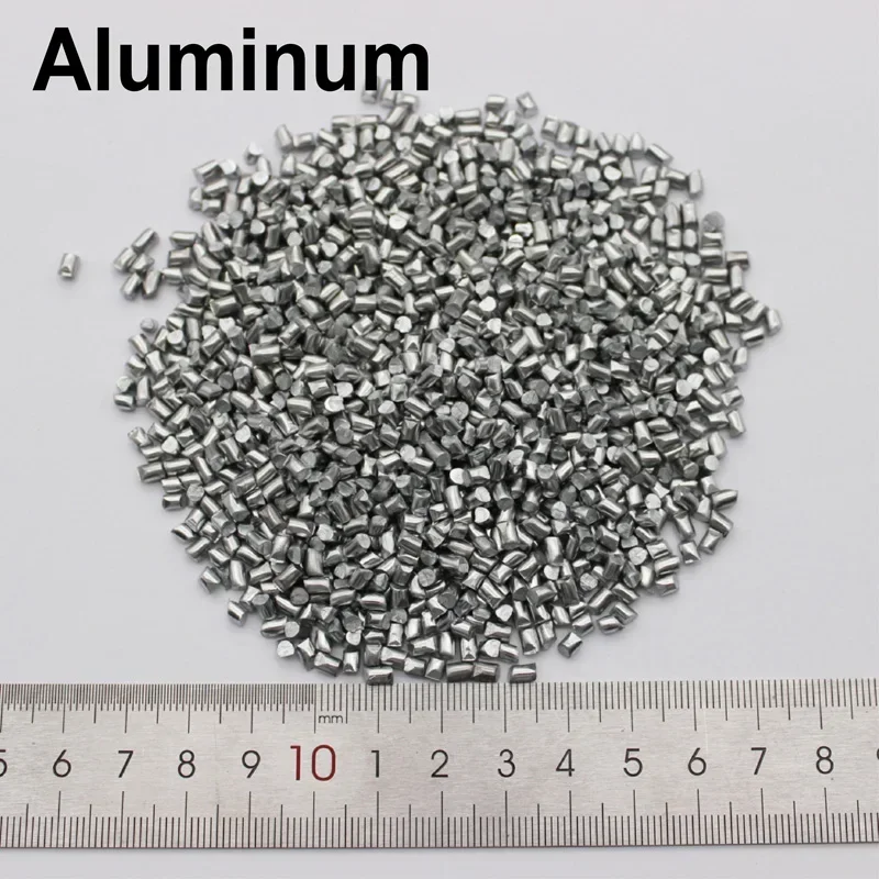 50g Metal Pellets Aluminum/Copper/Brass/Zinc/Titanium beads DIY accessories lab research science  material