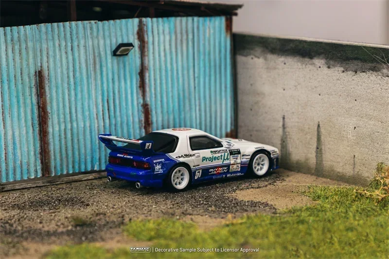 Tarmac Works 1:64 Pandem RX-7 FC3S Drift Diecast Model Car