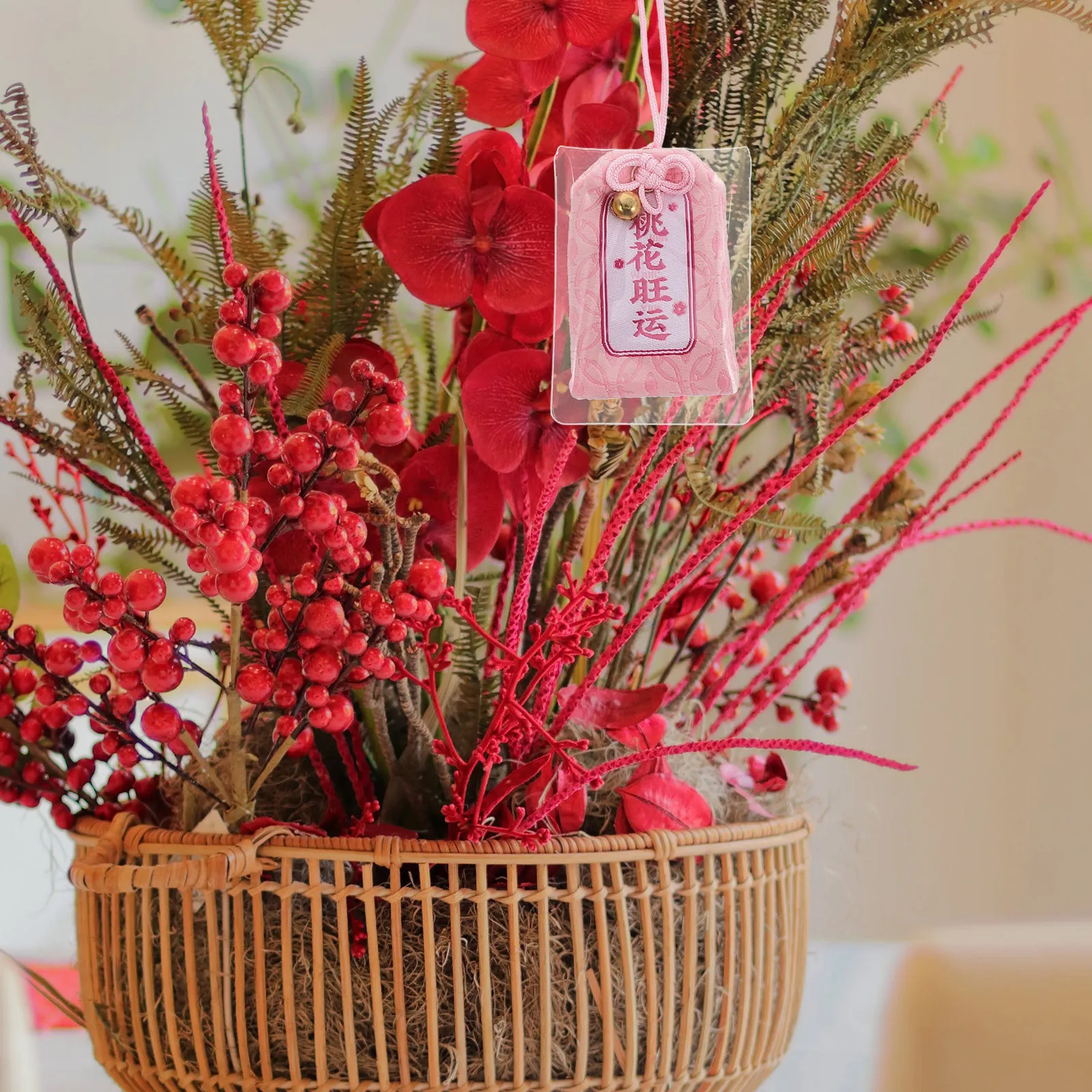 

Japanese Omamori Blessing Sachets Lucky Hanging Charms for Wealth Health Success Car Home Good Fortune Amulets