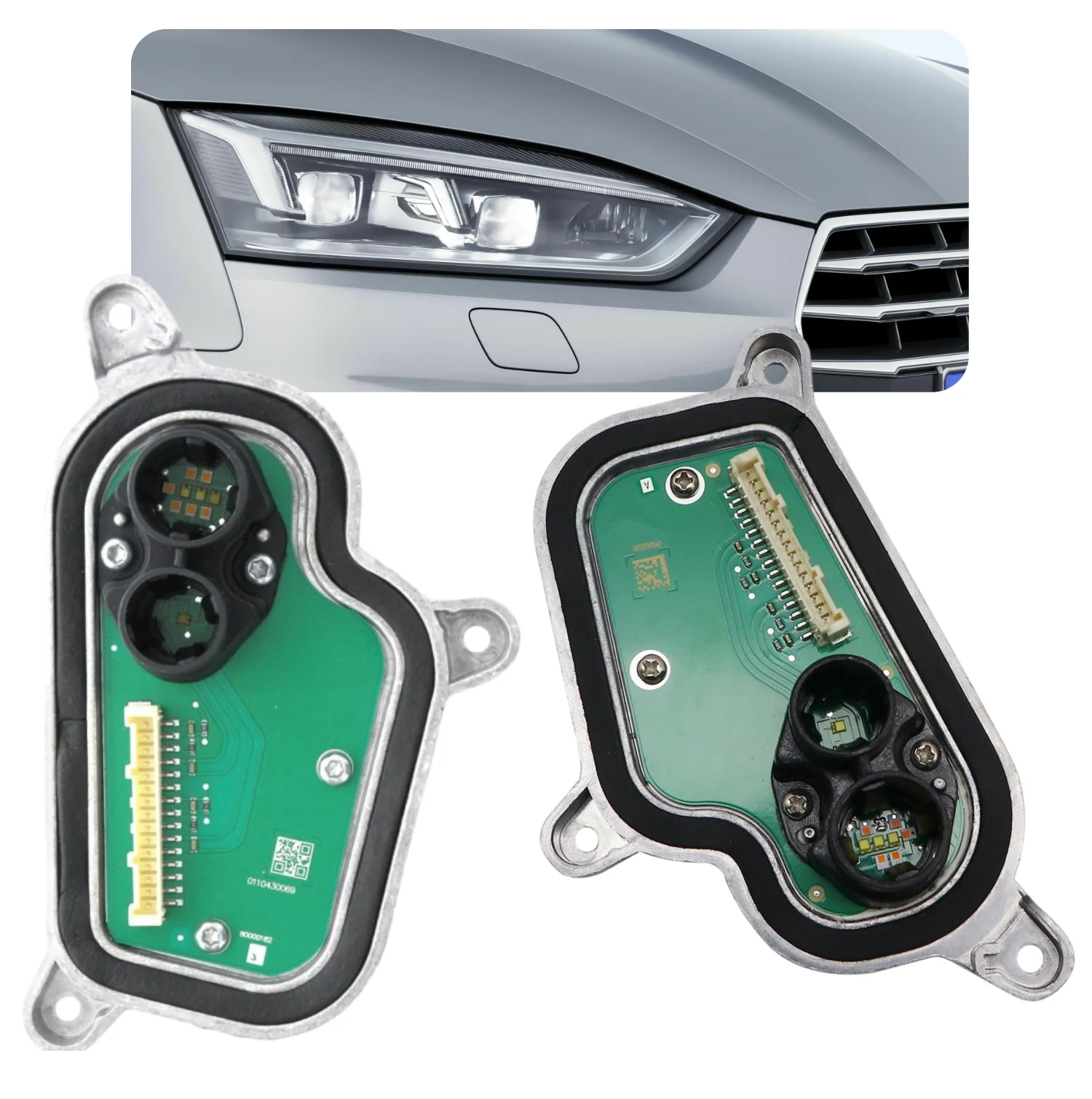 

A5 S5 Headlight Control Unit Daytime Running Light Module OEM 8W6998473A 8W6998474A for Audi 2017 2018 2019 2020 2021