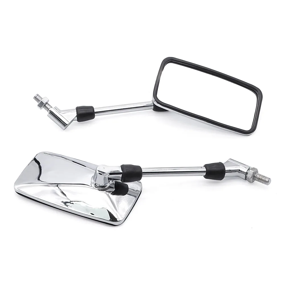 2pcs 10MM Motorcycle Metal Rearview Side Mirror For Honda Hornet 250 600 900 Jade VT250 CB-1 CB400 SF CB600 CB750 CB1300