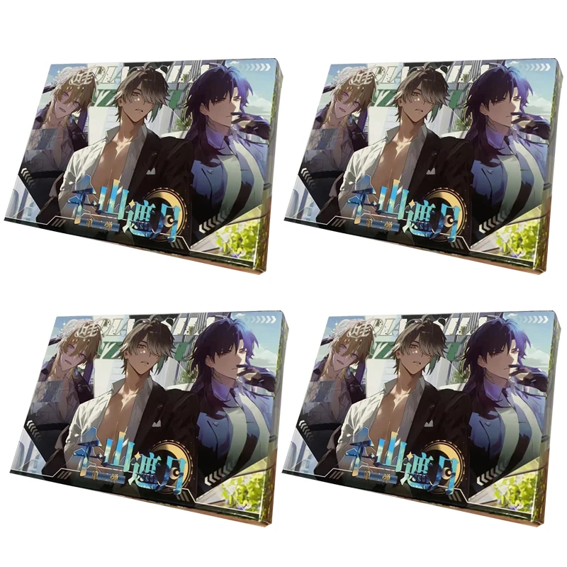 

Wholesale The Card of God Anime Figures Collection Cards Booster Box Stamping Rare Flash Game Card Birthday Gift for Child Toy