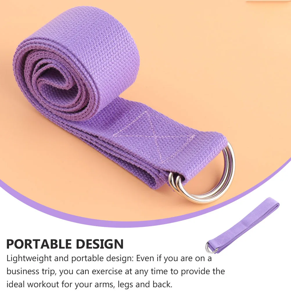 Fascia elastica per allenamento dell'anca per pilates Bodybuilding Sport Appassionato di fitness Fascia elastica per yoga Fornitura per yoga