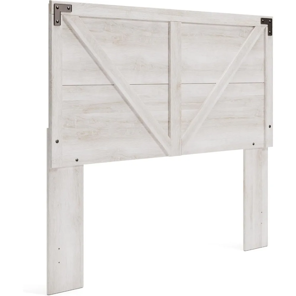 

Shawburn Modern Farmhouse Headboard, Queen, Whitewash
