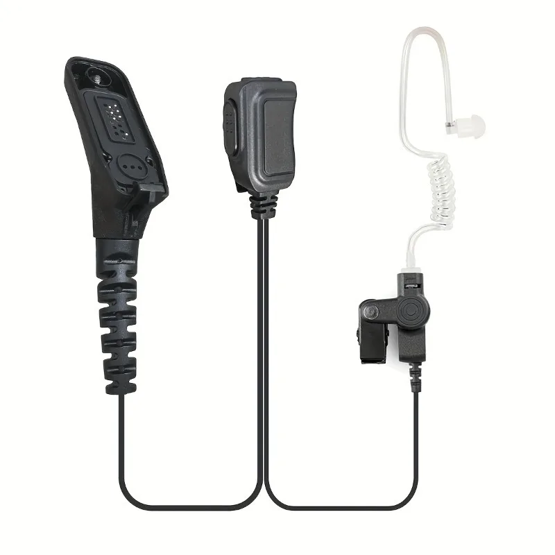Earphone nirkabel dua arah, cocok untuk Motorola walkie talkie DP4800 DP4801 XPR6550 DGP4150 P8268