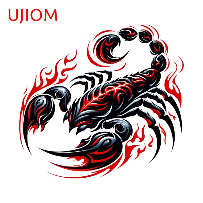 UJIOM Scorpion Heißer Verkauf Wandaufkleber Beliebte Anpassbare Tier Aufkleber Gruselige Tapete Geeignet Für Schrank Vestibulec Dekor